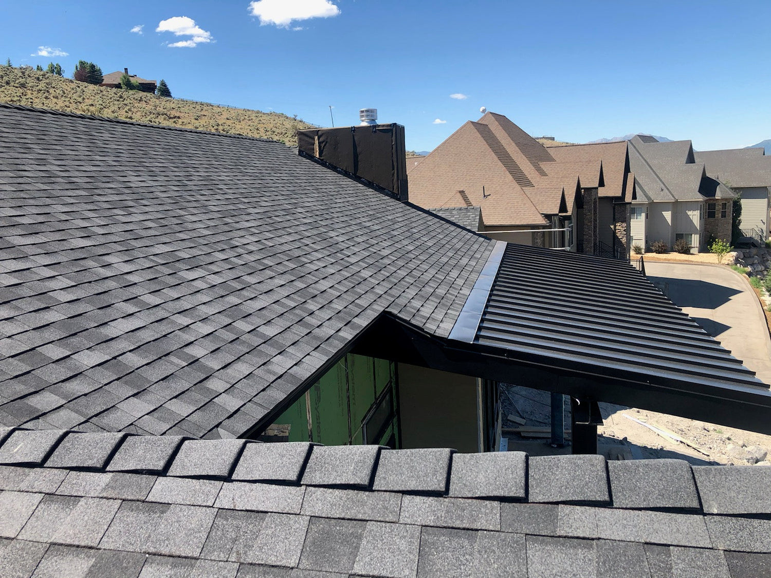 We Install Metal Roofing